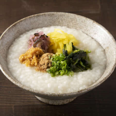 【さっぱりと】漬物粥【あっさり気分に】梅じゃこ粥｜三田でテイクアウト・デリバリーならデリステーション田町店