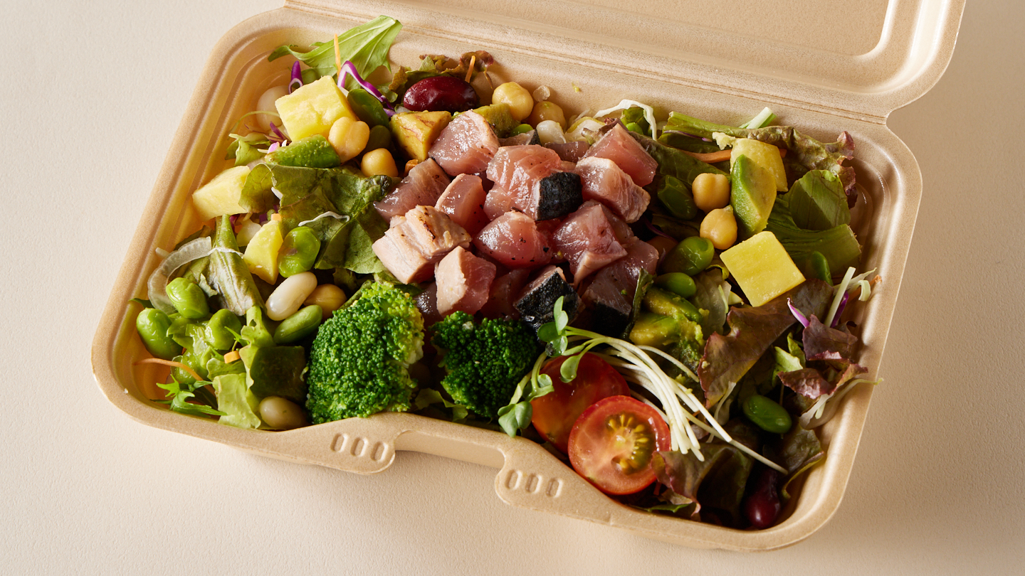 タンパク質上位カツオのポキ |三田でテイクアウト・デリバリーならデリステーション田町店