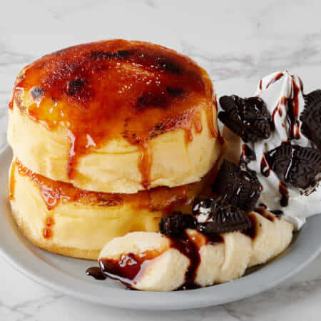 【ブリュレ】チョコバナナオレオパンケーキ（2個付き）｜三田でテイクアウト・デリバリーならデリステーション田町店