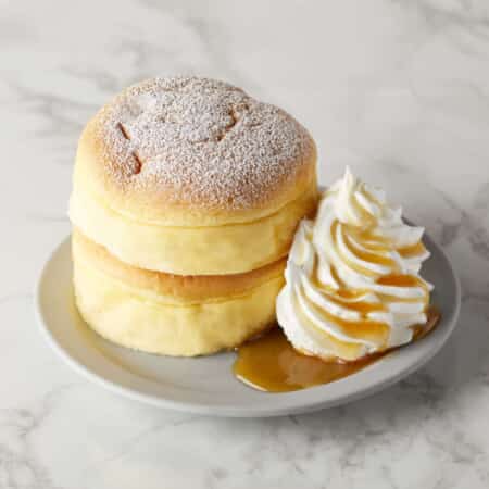 メープルホイップスフレパンケーキ（2個付き）｜三田でテイクアウト・デリバリーならデリステーション田町店